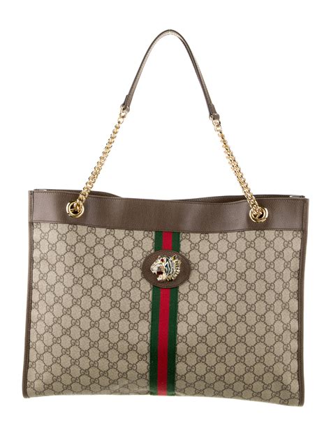 gucci rajah tote grey|gucci rajah large tote.